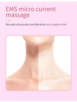 Tratamiento de Cuello Herramienta de Belleza para Alivio de Arrugas Vibración Caliente Luz de Color - details 5