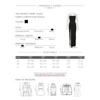 Vestido Largo para Mujer Diseño Básico de Primavera con Cordones Ajuste Midi - details 0