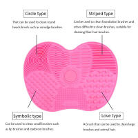 Almohadilla de Limpieza para Brochas Cosméticas de Silicona con Ventosa para Limpieza de Apple Herramienta de Limpieza de Alta Eficacia - details 1