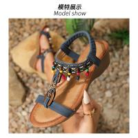 Sandalias de tacón de cuña de verano para mujer - details 3