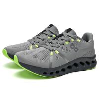 Zapatos de cuero genuino deportivos de malla de diseñador para caminar, informales, transpirables, a la moda, zapatos para hombre - details 3