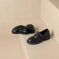 Mocasines de Plataforma de Estilo Británico Zapatos Perezosos para Mujer de Un Pedal - details 24