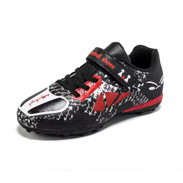 Zapatos de Fútbol para Niños Botas de Entrenamiento de Cuero Antideslizante para Otoño/Invierno - 1