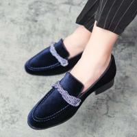 2023 zapatos cómodos del partido del ante del espectáculo del zapato de cuero de los hombres del Reino Unido del nuevo diseño de la moda - details 1