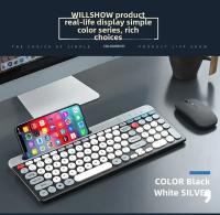 Teclado inalámbrico portátil para ordenador portátil, dispositivo silencioso con Bluetooth, 2,4G - details 14