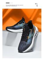 Zapatos informales de alta calidad para hombre con parte superior de malla transpirable, suela elástica antideslizante con placa de carbono de palomitas de maíz y calzado deportivo - details 4