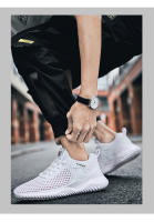 Zapatillas de correr de verano para hombre, zapatillas ligeras y transpirables de malla de aire para hombre, calzado para correr al aire libre, caminar, entrenamiento atlético - details 8