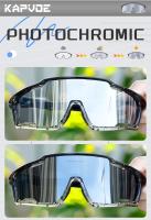 Kapvoe NEW Photochromic Bike Sunglasses Cycling for Men Blue Photochromism Glasses MTB New Bicycle Goggles Eyewear Sports UV400 - details 1