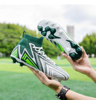 Zapatillas de deporte de tobillo alto para hombre, zapatos de fútbol para niños, tacos largos para exteriores, zapatos de fútbol profesionales, zapatos de calcetín - details 16