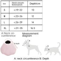 Círculo antilamer ajustable para gatos, protector antideslizante, cono de cuello de gatito, ligero y cómodo Collar de cono para mascotas para curar heridas - details 0