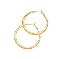 Pendientes de botón geométricos para mujer, aretes de bucle grande de alto sentido, pendientes de bucle frío - details 0