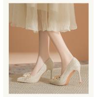 Zapatos de Tacón Alto Impermeables Perla Ideales para Uso Diario y Bodas de Mujeres - details 8