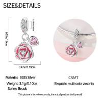 Abalorio Original de Plata de Ley 925 para mujer, abalorio de alta calidad adecuado para pulsera DIY, cuentas de amor para el Día de San Valentín, regalos de joyería para fiesta, nuevo - details 66