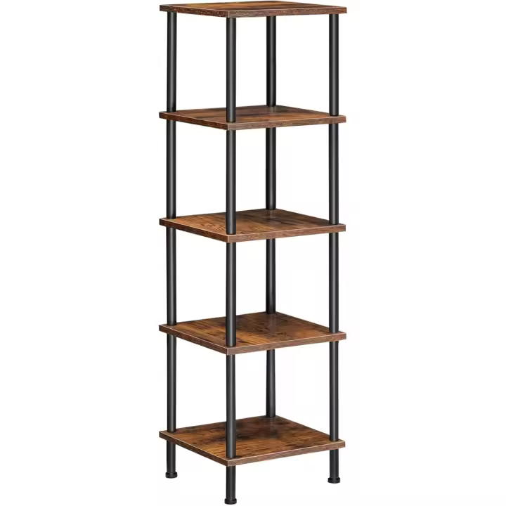 Almacenamiento, Estantería Rinconera de Exposición, Estantería Alta, Estantería para - 1