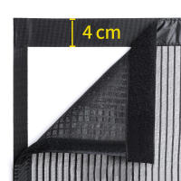 Mosquitera magnética para puerta, cortina de tamaño personalizado, pantalla de puerta, se apagan automáticamente, malla invisible - details 4