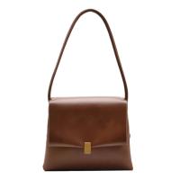 Bolsos pequeños Retro para mujer, bolso de mensajero de hombro para mascotas, cuero genuino suave que combina con todo, moda de otoño e invierno - details 1