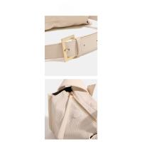 Nueva moda de moda patrón simple correa de hombro ancha bolso de hombro bolso de mensajero versátil de alta gama para mujer - details 10