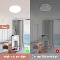 Goeco Plafones LED Modernos 36W, Luz Neutra/Blanca Fría, Montaje Semi-Flush, Eficiencia de Energía, Hilo de Lámpara LED de Alta Calidad - details 5