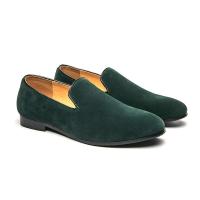 Zapatos de vestir antideslizantes de cuero de fibra ultrafina para hombre Zapatos esmerilados Taras Grandes 38-46 botón cerrado otoño - details 0