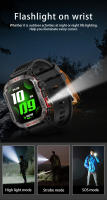 Reloj inteligente militar para hombre, pulsera con seguimiento GPS, Bluetooth, llamadas, batería de 2024 Mah, brújula, iluminación LED, novedad de 600 - details 8
