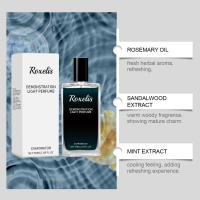 Perfume Roxelis para Hombre, fragancia duradera detrás de las orejas y en las muñecas, exuda encanto masculino y un perfume fresco y ligero. - details 8