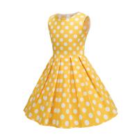 Vestido de Princesa de Verano Retro para Niña Hepburn Lentejuelas, Algodón Ligero, Estilo Vintage de los 50 - details 28