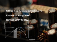 Inversor Híbrido Solar Anern 4.2KW 4200W, Off Grid, MPPT 120A, Onda Seno Pura 24V - details 3