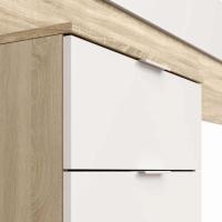 Modelo Alaya, Acabado en Blanco Artik y Roble Canadiense, Medidas - details 3