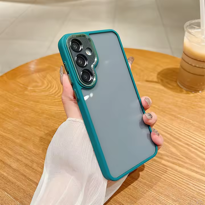 Funda de Teléfono de Acrílico Minimalista Protección de Cámara Superior a la Lente para Samsung Galaxy A Series Accesorios Electrónicos - 1