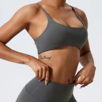 Sujetador deportivo Sexy y cómodo para mujer, Top de gimnasio, ropa de entrenamiento de yoga, ropa interior deportiva elástica para mujer, sujetador de yoga cruzado en la espalda, tops deportivos mujer gimnasio, - details 20