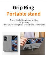 Funda de teléfono de pulsera Vertical de lujo para OPPO Find N2, con soporte integrado y película frontal de vidrio - details 1