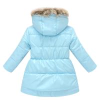 Manténgase abrigado y parece con estilo: chaqueta térmica con capucha para niña con acolchado alternativo de plumón para invierno - details 22