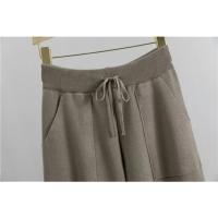 Conjunto de 2 Piezas de Punto para Mujer Jersey Grueso Informal Musulmán, Top y Pantalón de Punto - details 22