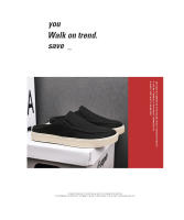 Sandalias para hombre al aire libre Media zapatilla Zapatos casuales de verano Lona Zapato para caminar ligero de fondo suave - details 16