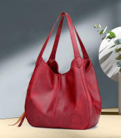 Bolso de mano para mujer de piel sintética suave de alta capacidad, diseño vintage, bolso de hombro con asa superior para mujer - details 10