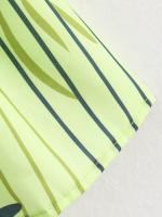 Conjunto casual de moda para mujer Camisa con volantes Top + Pantalones de pierna ancha - details 8