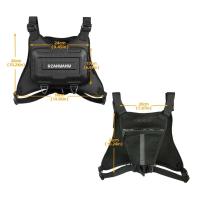 Bolsa deportiva Fanny Pack Bolsa táctica grande para el pecho Correa ajustable Transpirable para entrenamientos Ejercicio - details 0