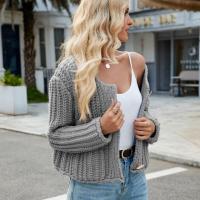 Chaqueta de Punto para Mujer Vintage Coreana Cuello en V, Moda Tendencia 2024, Attractiva - details 8