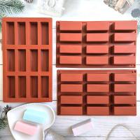 2Uds, 12 empresa molde de pastel de modelado de mousse largo DIY dim sum herramienta para hornear molde de silicona - details 3