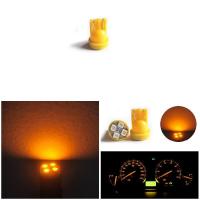 Bombilla LED ámbar puro T10 194 para Interior de coche, lámpara con cuña, 10 piezas, 4 LED - details 2