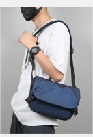 Bolso de mensajero para gimnasio para hombre, bolso de hombro con almacenamiento grande, Retro, para viajes, compras, negocios, bandoleras, paquete de viaje multifuncional - details 13