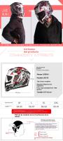 Casco motocross hombre enduro MX Carreras de Locomotora - details 0