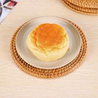 Salvamanteles de ratán para platos calientes, almohadillas calientes aisladas, soporte duradero para mesa, esteras resistentes al calor para cocina, 4 Uds. - details 5