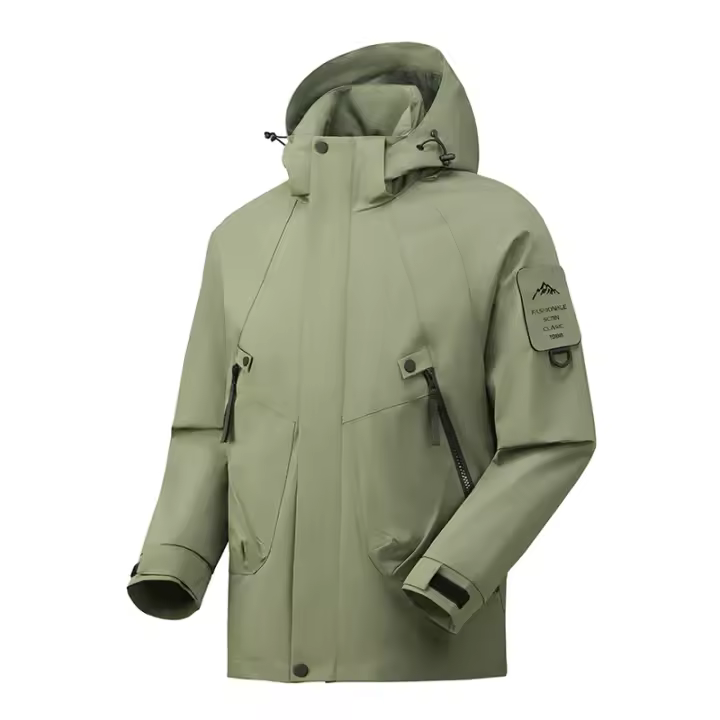 LNGXO Chaqueta de Exteriores Impermeable Unisex para Trompadas, Senderismo, Acampada, Trekking - 1