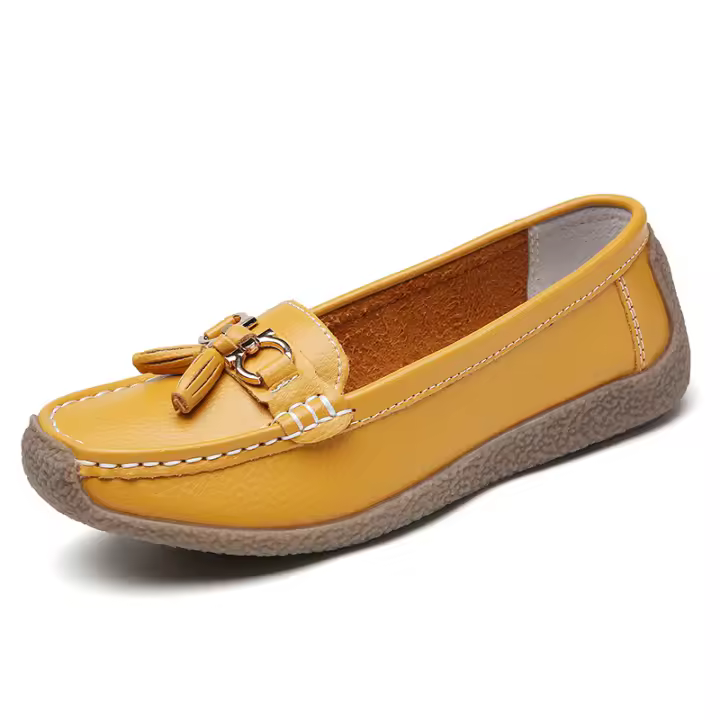 Mocasines de moda para mujer, zapatos náuticos de moda informales y cómodos, planos clásicos - 1