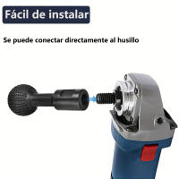 M10/M14 Bit Rotativo de Bolilla para Taladro de Madera Pulido y Grabado Accesorio de Herramienta de Planador de Madera Color Negro Hecho en China - details 5