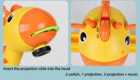 Mesa de dibujo con proyector led para niños, juego de pintura, tablero educativo, herramientas de aprendizaje - details 13