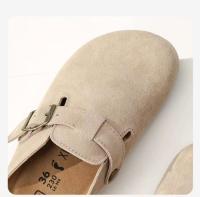 Nuevas pantuflas de corcho de suela gruesa para mujer. - details 4