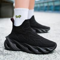 Zapatos de amortiguación para carreras, zapatillas antideslizantes transpirables Unisex, zapatillas de deporte de lujo para carreras, zapatillas transpirables para correr a la moda - details 5