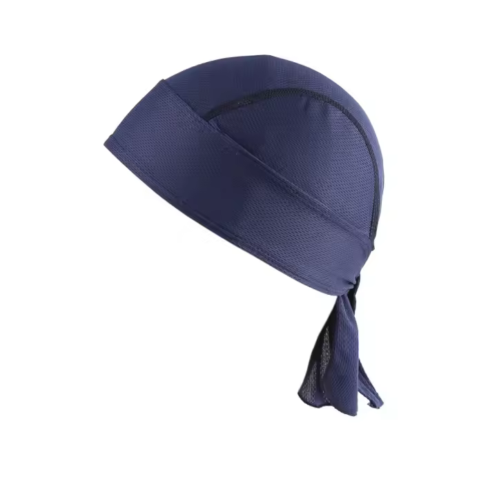 Pañuelo para montar al aire libre, pañuelo de tela de malla transpirable, sombrero de cola larga, pañuelo deportivo de secado rápido para hip hop - 1